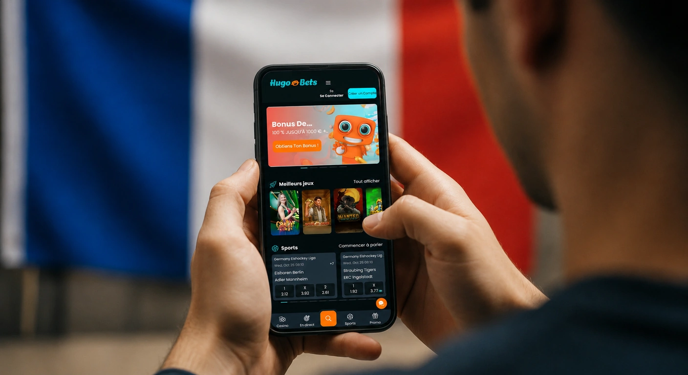 Hugo Bets mobile application
